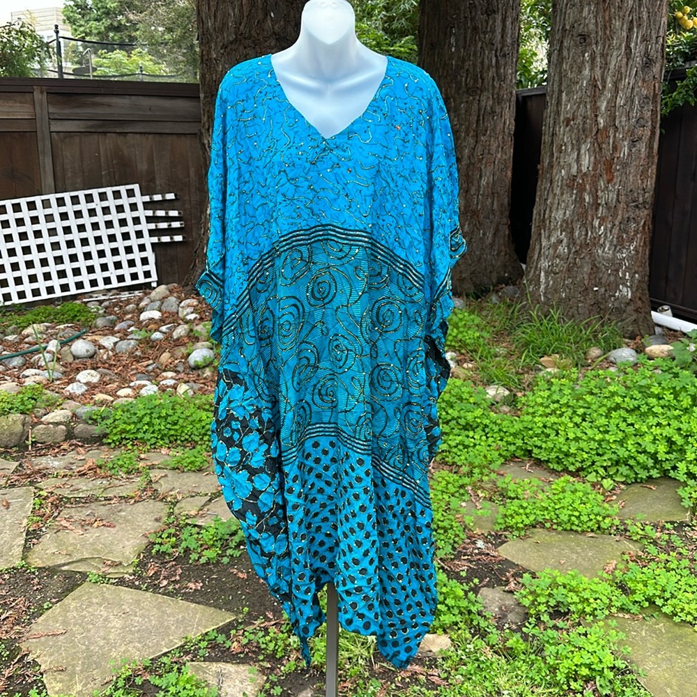 Sun Child Silk Caftan